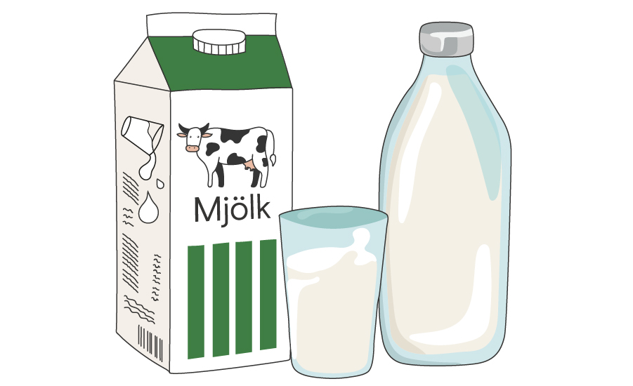 Mjölkförpackningar